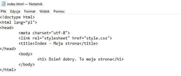 Jak stworzyć stronę internetową HTML - krok po kroku bez błędów