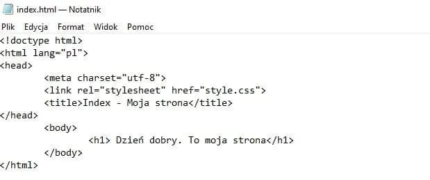 Jak stworzyć stronę internetową HTML - krok po kroku bez błędów